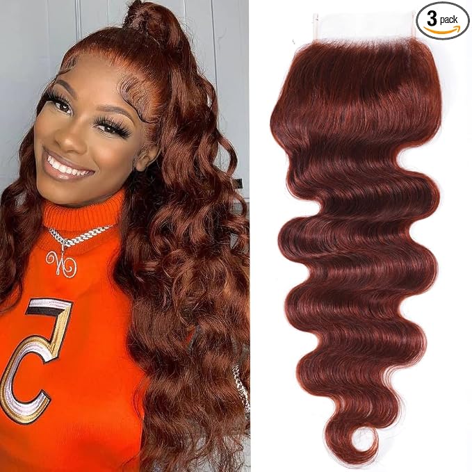 Brown Reddish Closure