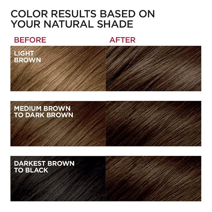 4 Dark Brown, 3-Pack