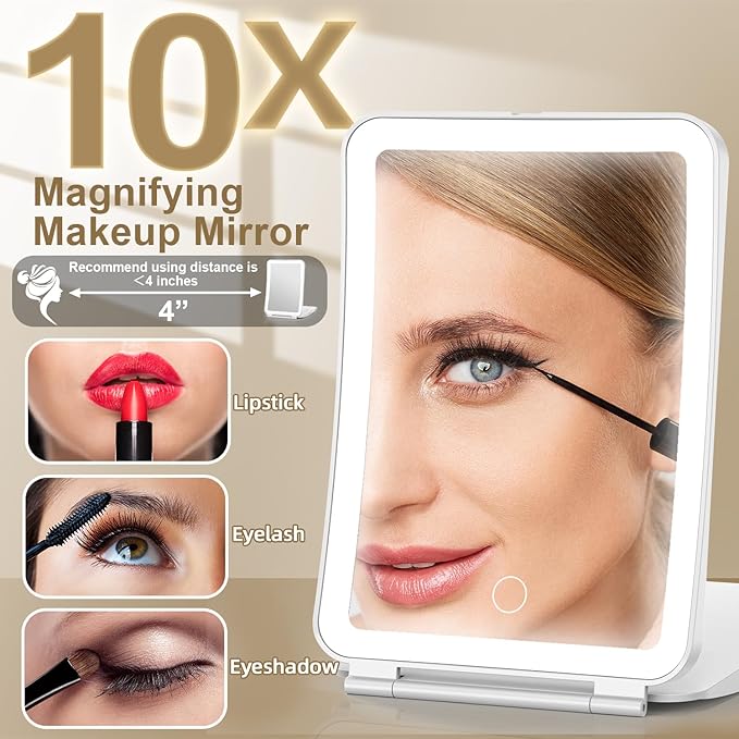 10x Magnifying-white