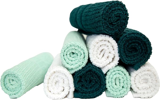 Green, White & Mint