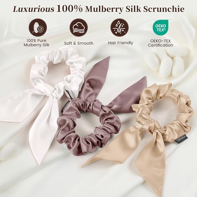 3pcs M-white/champagne/purple