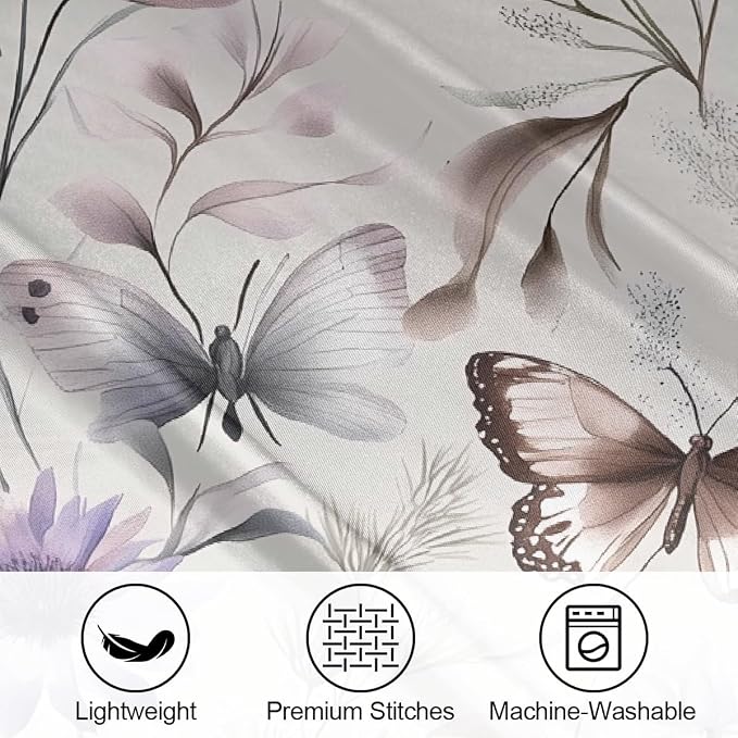 Wildflowers Butterfly Purple