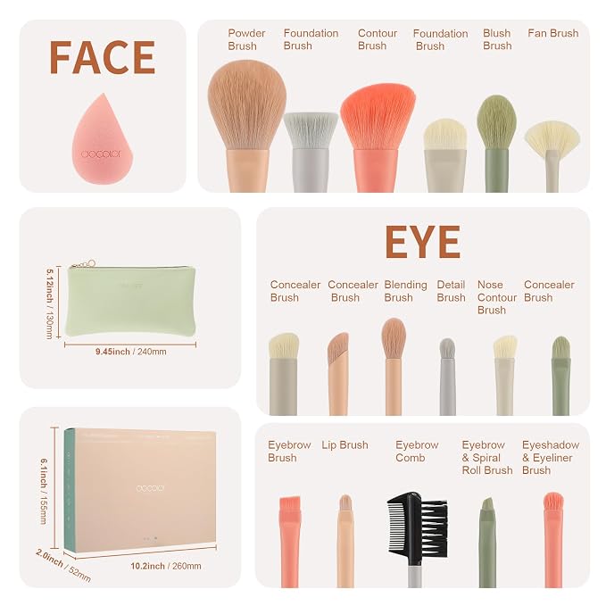 17 PCS+Bag
