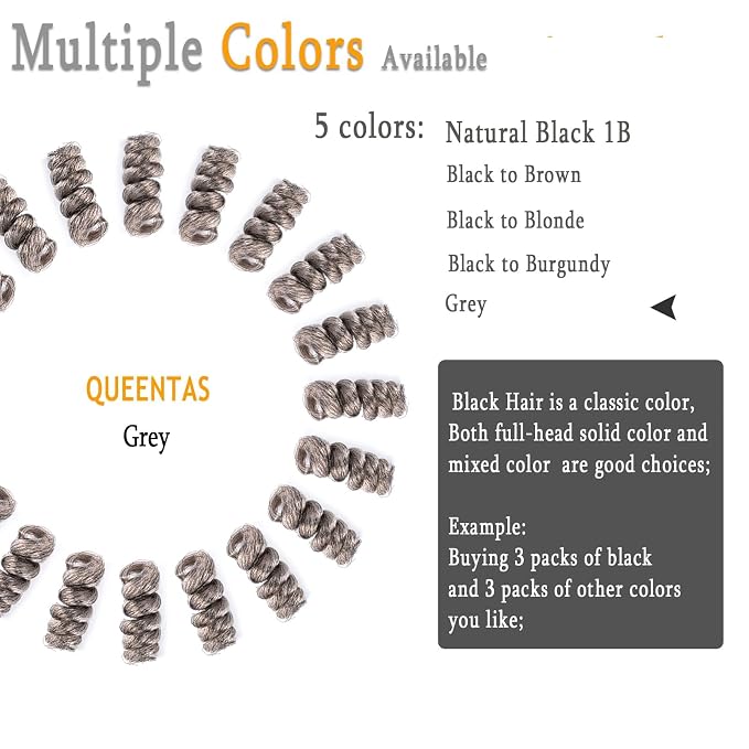 Natural Black Mixed Grey