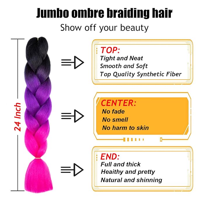 Black to Purple to Rose Red