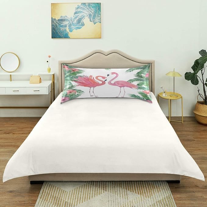 Tropical Palm Tree Flamingo