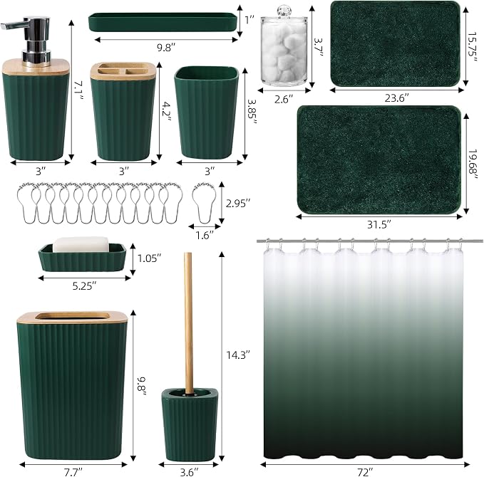 Hollow Dark Green