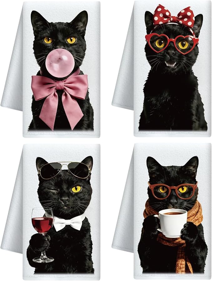 Cute Funny Black Cats