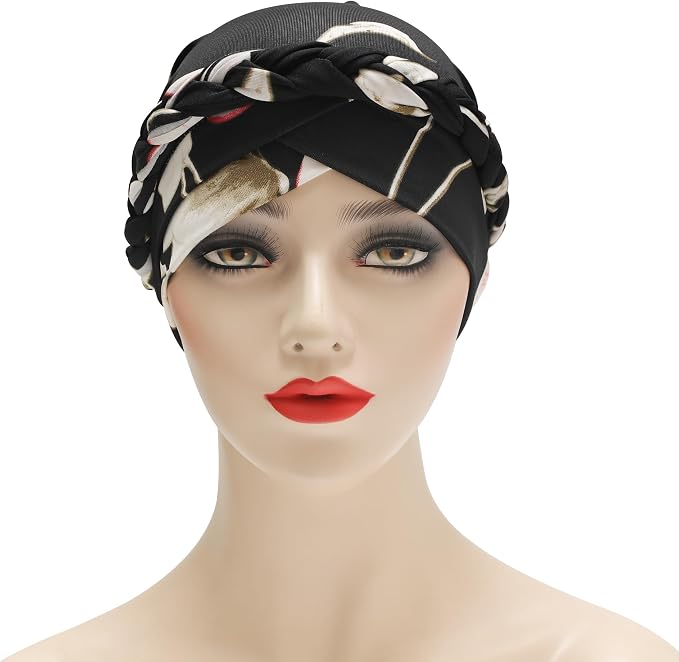 Braid Floral Black