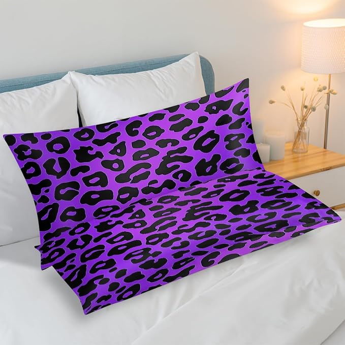 Purple Leopard Print
