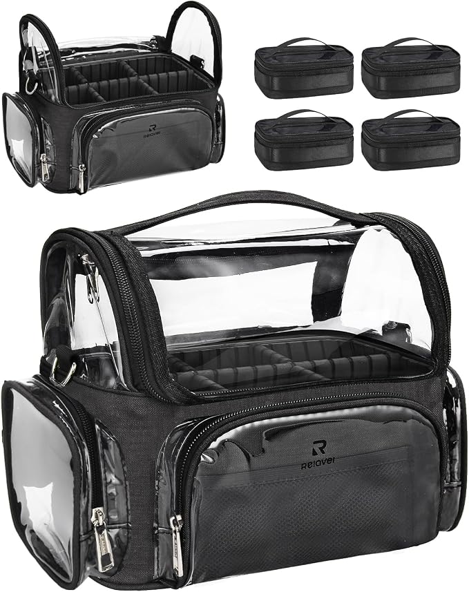 clear with 4 mini bags