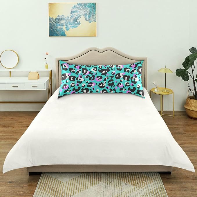 Blue Leopard Print