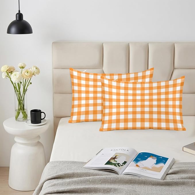 Orange, Apricot, White