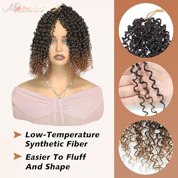 Yanky Twist Crochet Hair-Ombre Brown