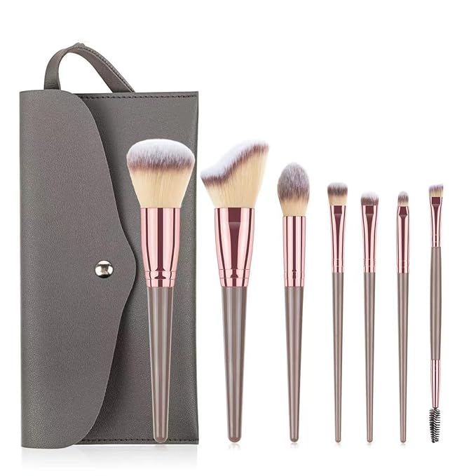 7 brushes + bag