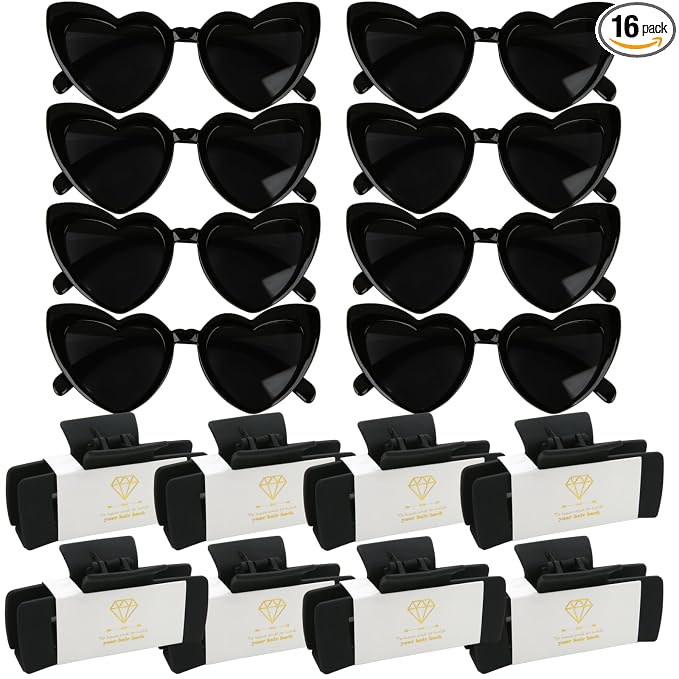 16pcs Black
