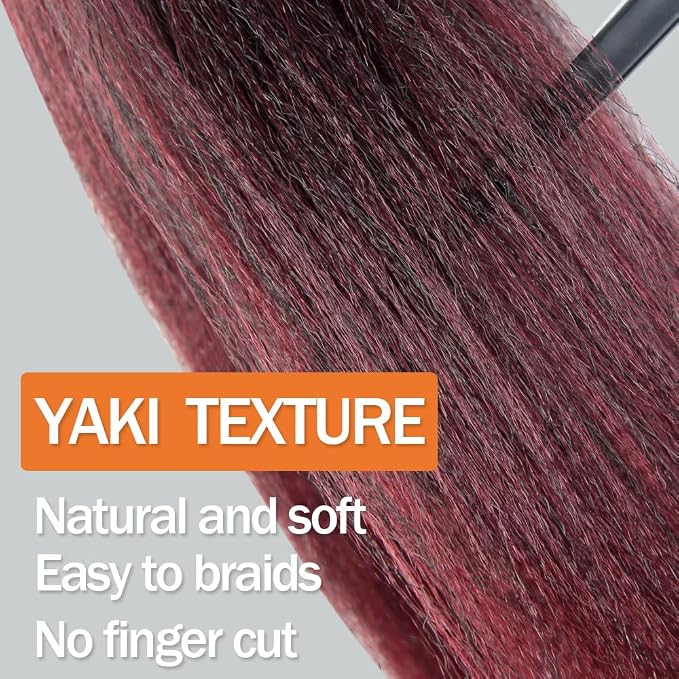 T118(Ombre Burgundy)