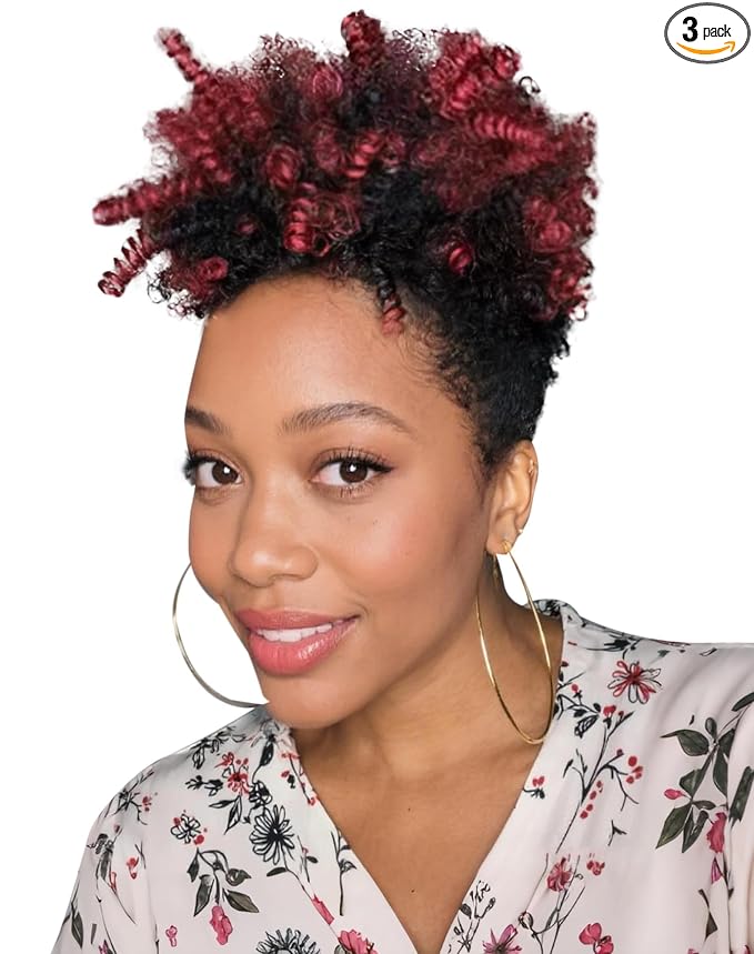 Natural Black to Burgundy