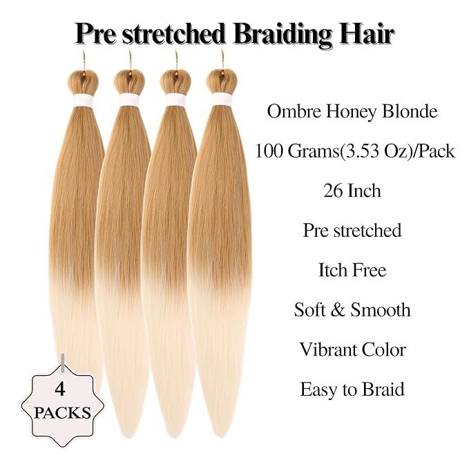 B - Medium - Honey Blonde to Blonde - N27/613#