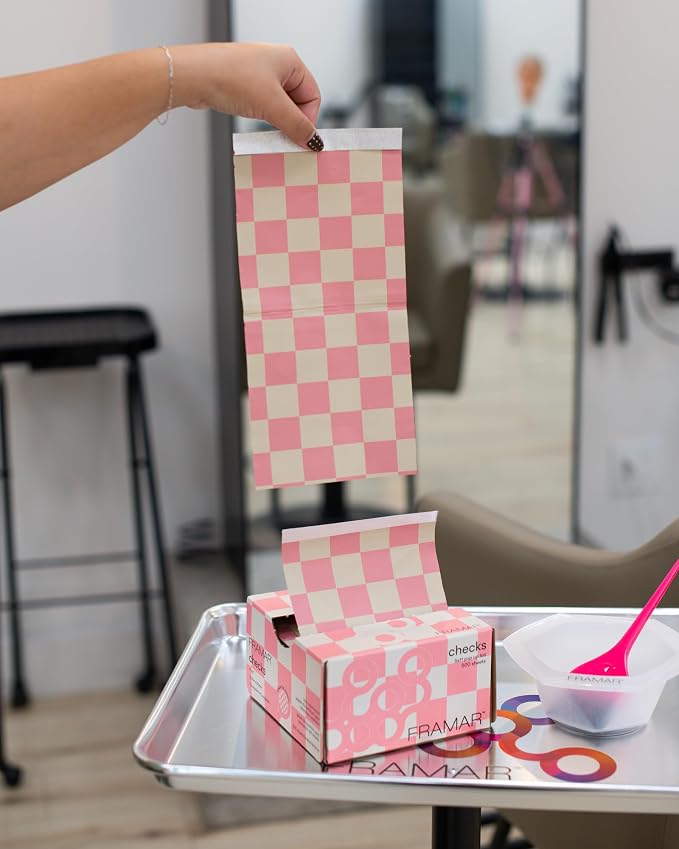 Pink Checkered