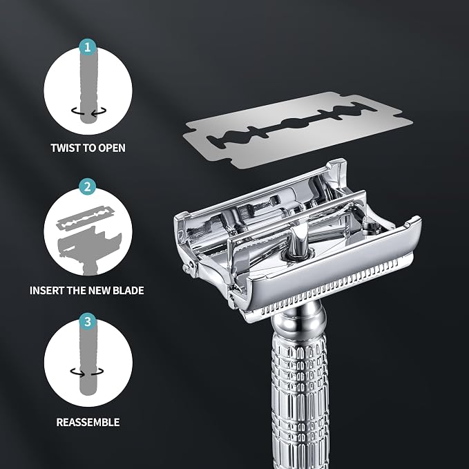 Butterfly Razor (Silver)