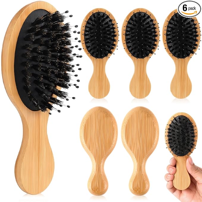 Oval, Nylon and Boar Bristles