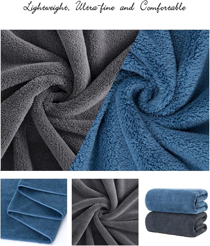 Blue and Dark Grey
