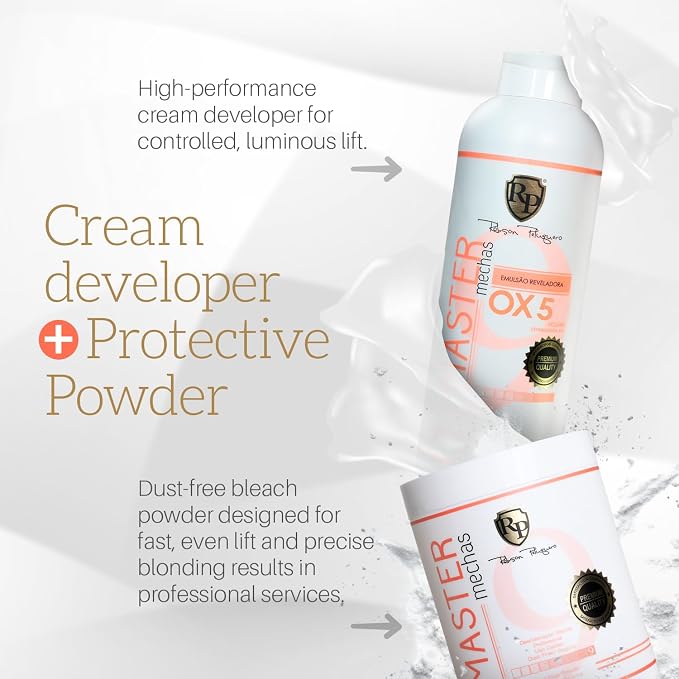 Kit - 500g Powder + 900mL OX 5 Volume Developer
