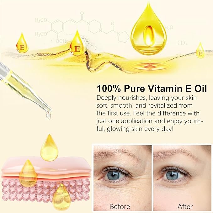 2 pack Vitamin E Oil
