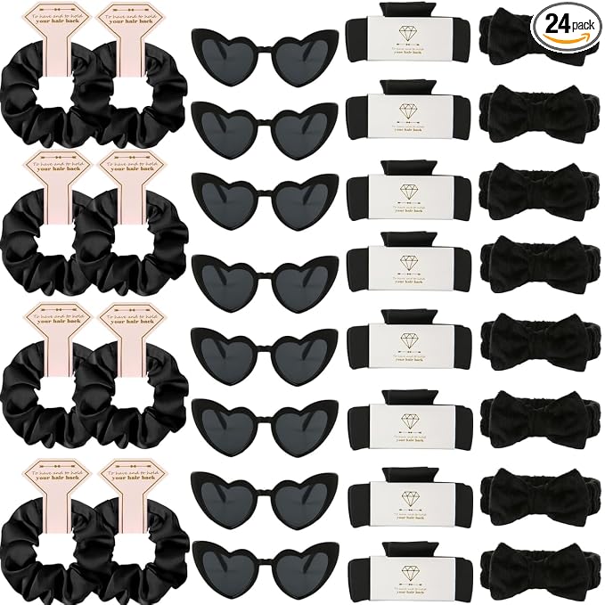 32pcs Black headband