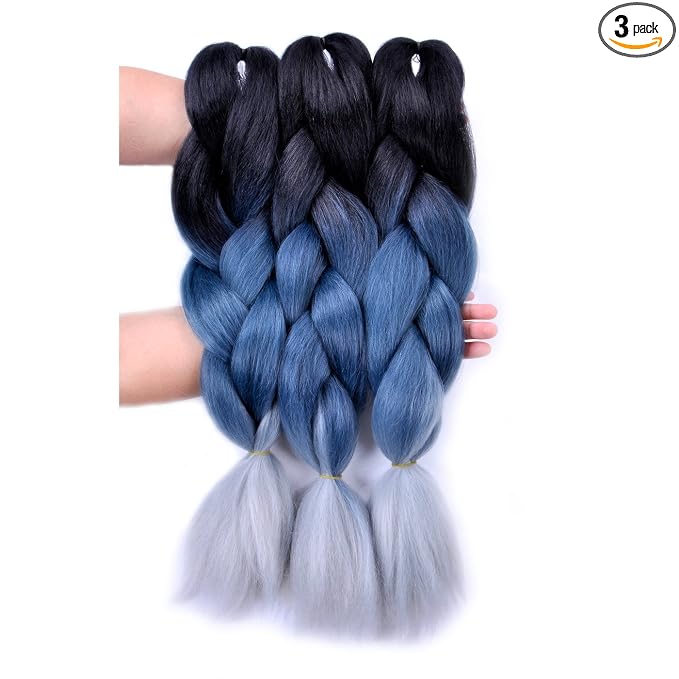 Black/Grey Blue/Silver Grey