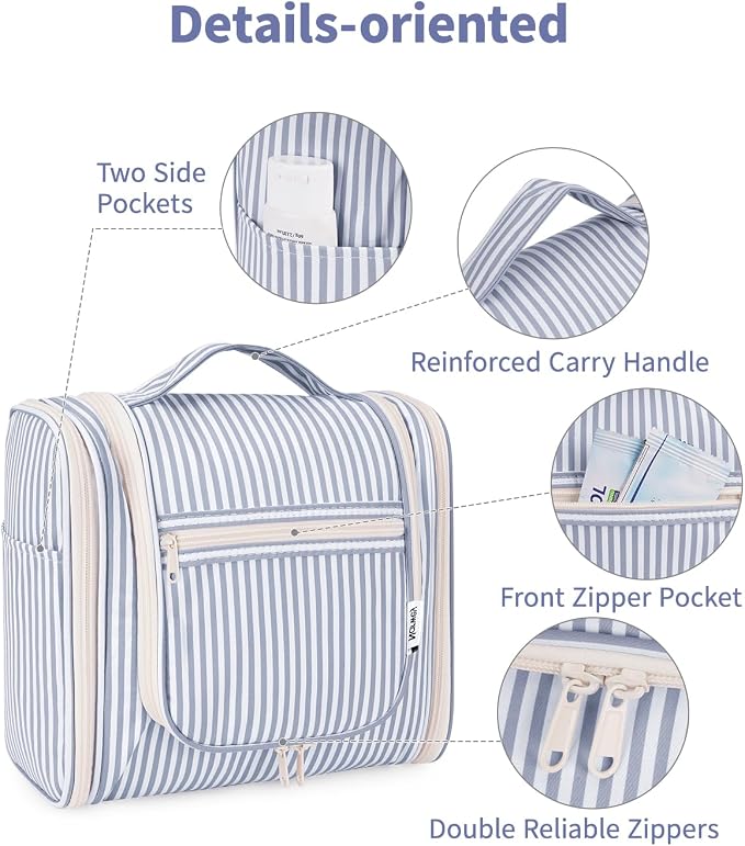 CA-Greyish Blue Stripe