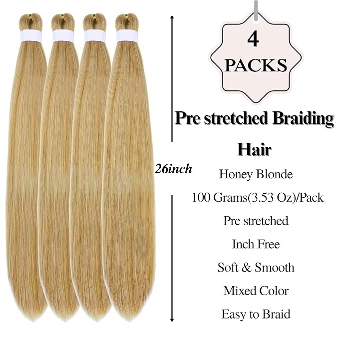B - Medium - Honey Blonde