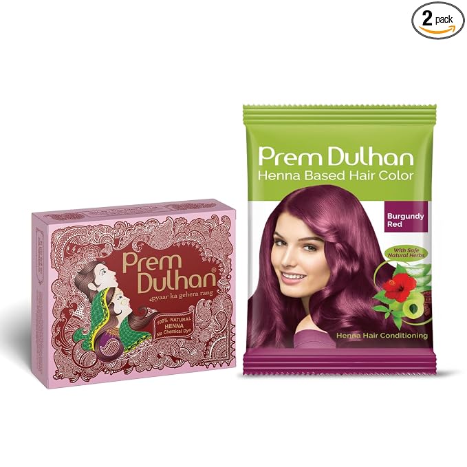 Burgundy Hair Color (Pink Box Cone)