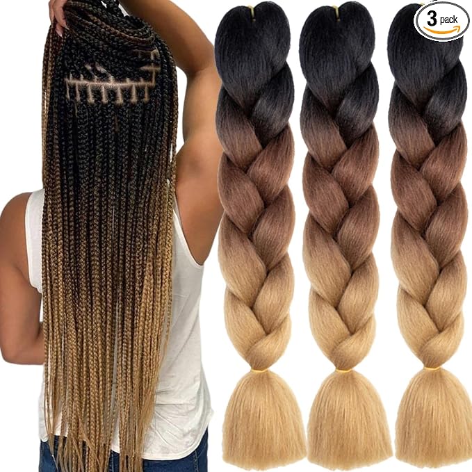 Black to Brown to Light Brown