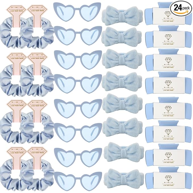 32pcs Dusty Blue headband