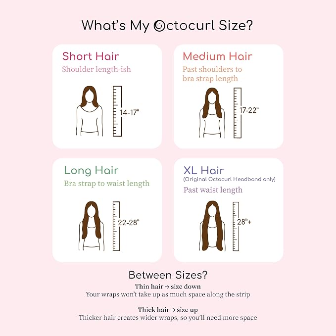 Medium Hair (Satin - Paisley’s Pink)