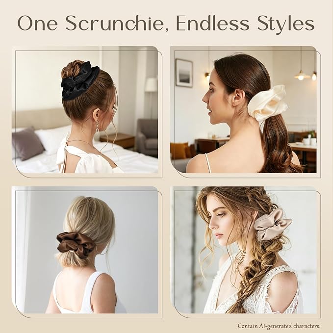 Creamy White, Champagne, Dark Brown, Black