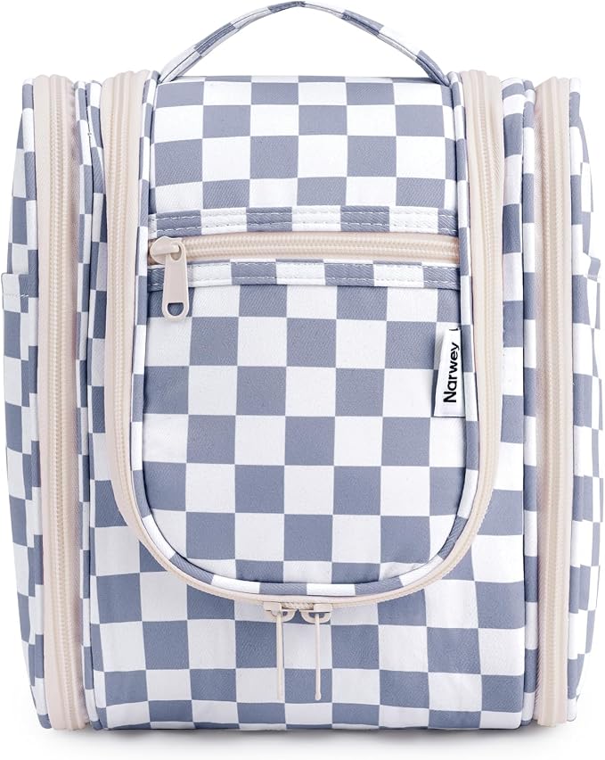C-Grayish Blue Checkerboard