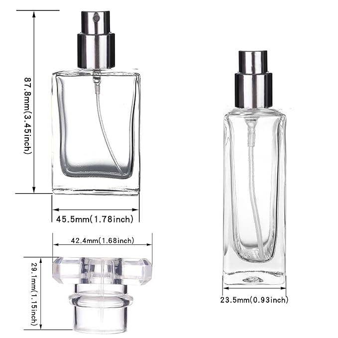 6 Pack 30ml / 1.01 oz. Transparent