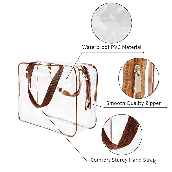 5pcs Brown