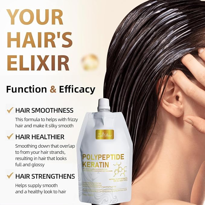 2 Pcs Keratin