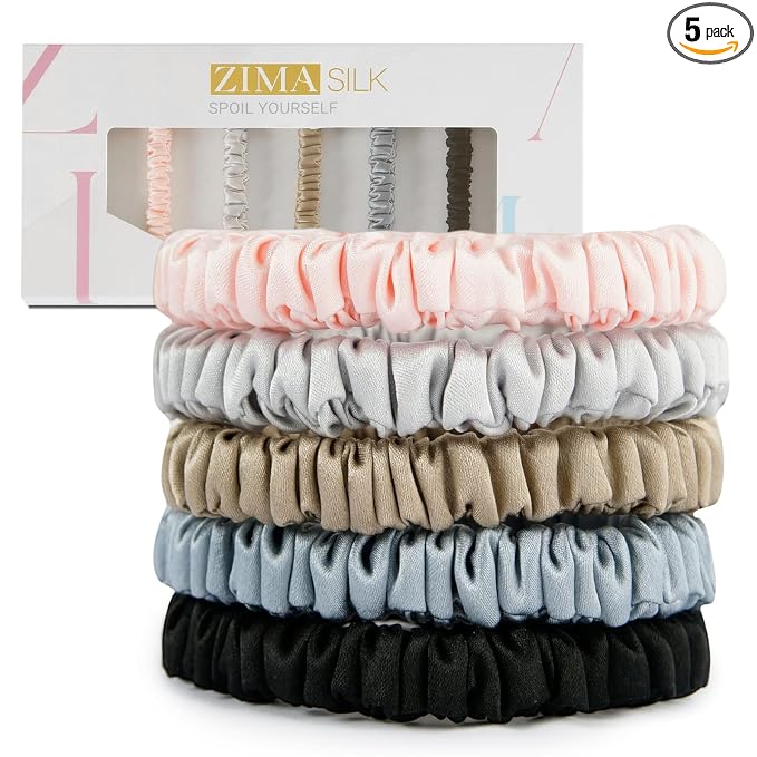 Black, Taupe, Dusty Blue, Light Gray, Pink (5pcs)