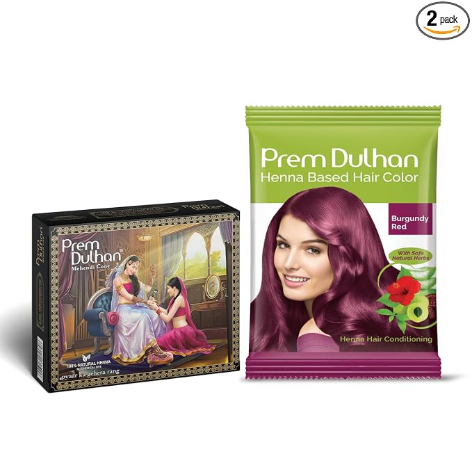 Burgundy Hair Color (Black Box Cone)