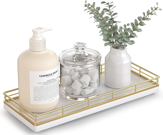 Gold & White