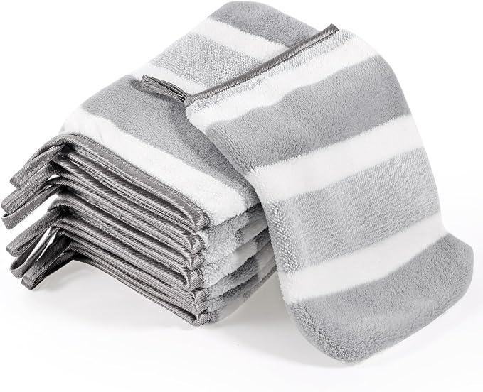 Grey & White Striped