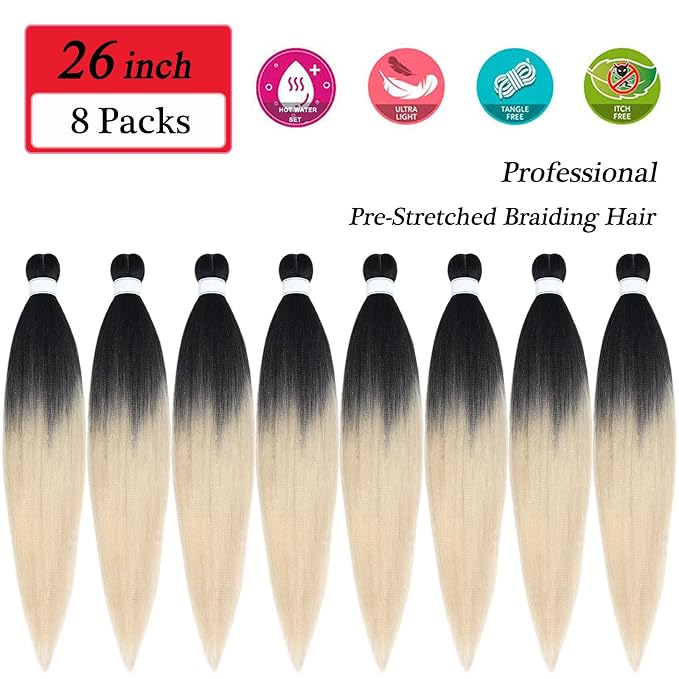 1b/613 Ombre Braiding Hair