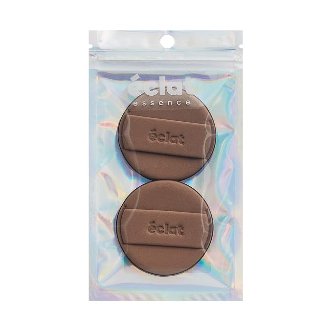 Rubycell Puff Mocha Round 2pcs