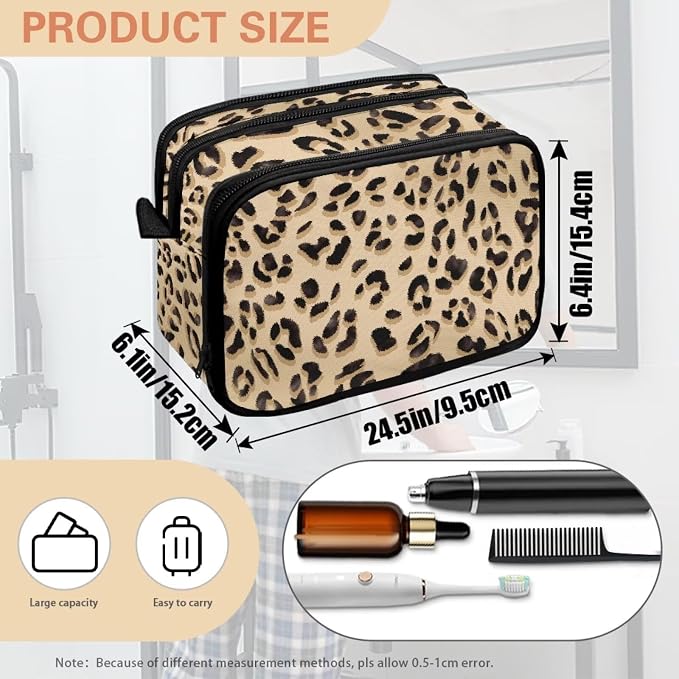 Brown Leopard Print