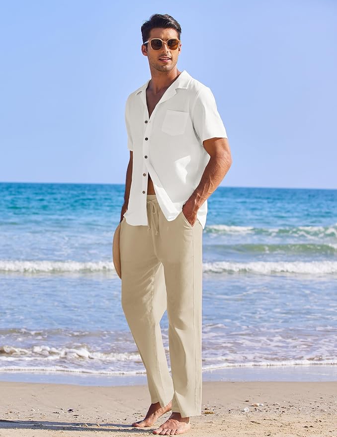 White Shirt/Khaki Pants